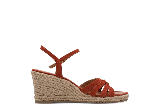 Tamaris sandales nu pieds 28312.46.672 cuir terracotta5975301_3