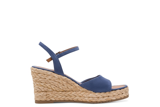 Tamaris sandales nu pieds 28335.46.800 cuir bleu5975401_3