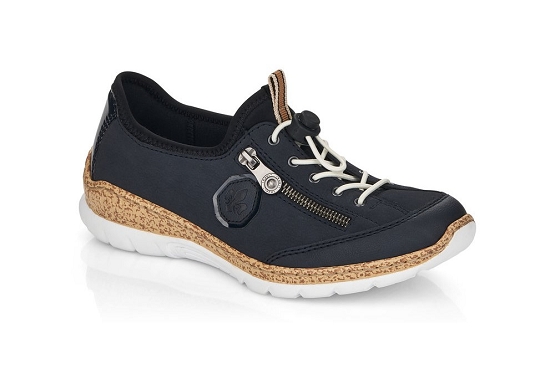 Rieker baskets sneakers n4263.14 cuir pazifik5978001_1