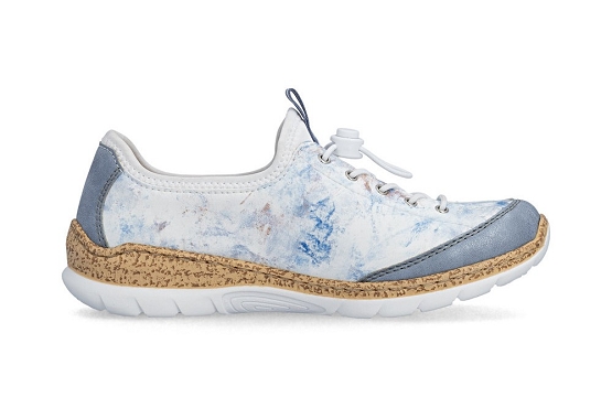 Rieker baskets sneakers n42k6.90 cuir multi5978201_2