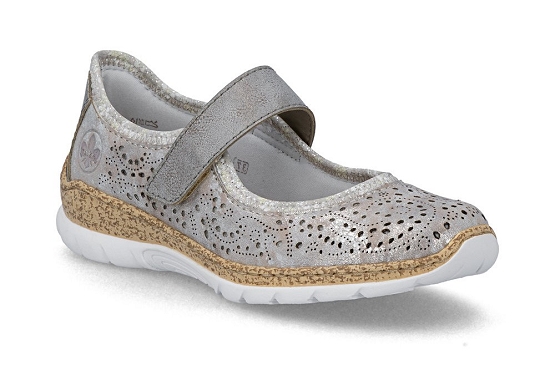 Rieker ballerines n4299.90 metallic5979601_1