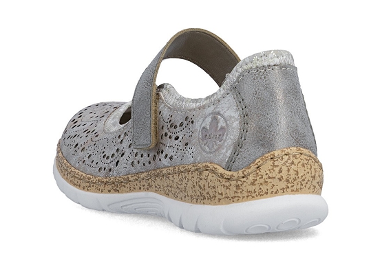 Rieker ballerines n4299.90 metallic5979601_3