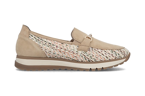 Rieker mocassins 49042.62 cuir beige5980801_2