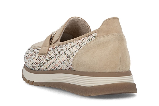 Rieker mocassins 49042.62 cuir beige5980801_3