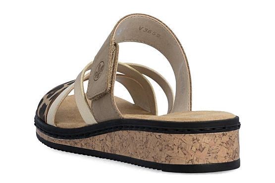 Rieker sandales nu pieds v3652.62 beige5981601_3