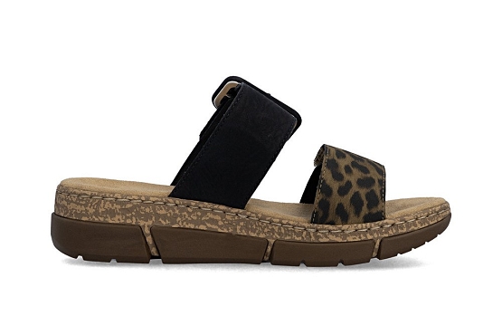 Rieker sandales nu pieds v2392.24 noir5981801_2