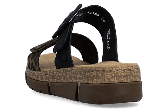 Rieker sandales nu pieds v2392.24 noir5981801_3