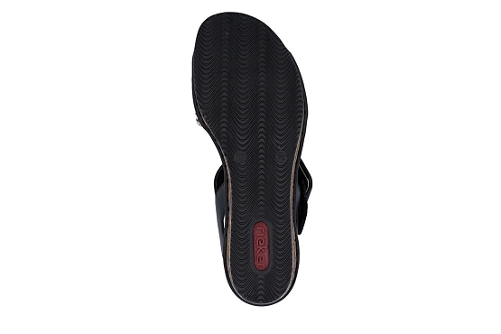 Rieker sandales nu pieds 68172.00 noir5982601_4