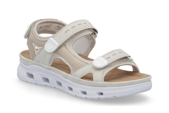 Rieker sandales nu pieds 64074.60 blanc5982701_1