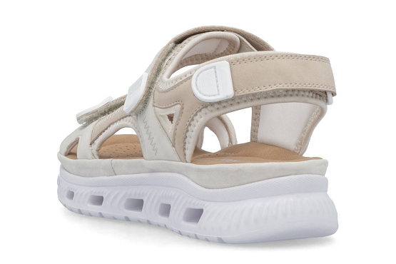 Rieker sandales nu pieds 64074.60 blanc5982701_3