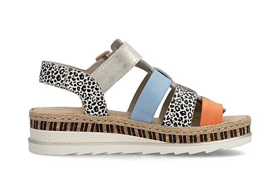 Rieker sandales nu pieds v7904.90 nude5982901_2