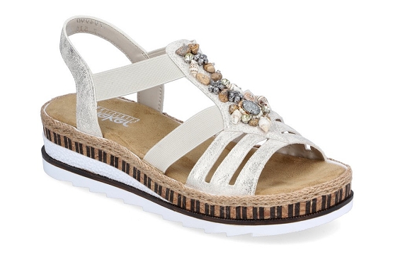 Rieker sandales nu pieds v7949.90 beige5983001_1