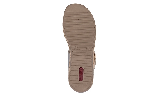 Rieker sandales nu pieds v0951.90 beige5983101_4