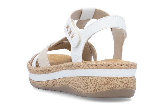 Rieker sandales nu pieds v0919.80 weiss5983201_3
