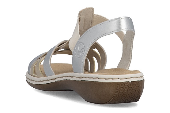 Rieker sandales nu pieds 65918.91 silver5983801_3