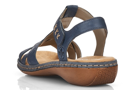 Rieker sandales nu pieds 65919.12 azur5984201_3