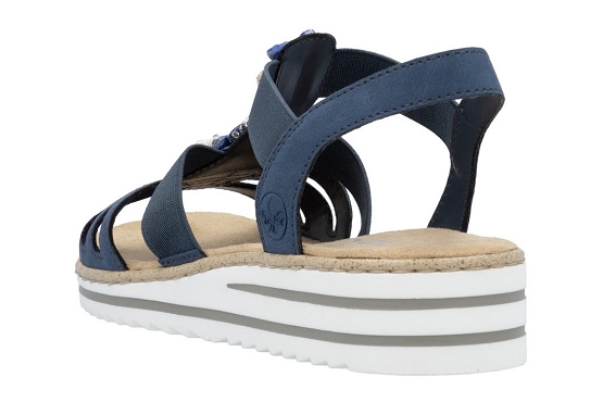 Rieker sandales nu pieds v0649.14 jeans5984701_3