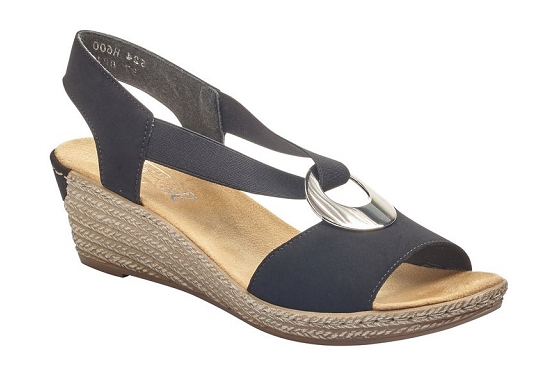 Rieker sandales nu pieds 624h6.00 noir5984801_1