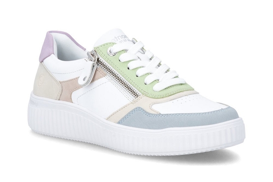 Remonte baskets sneakers d3e05.82 cuir weiss5986901_1