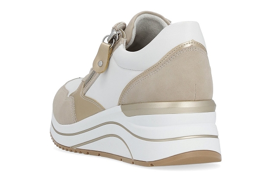 Remonte baskets sneakers d0t01.80 cuir weiss5987001_3