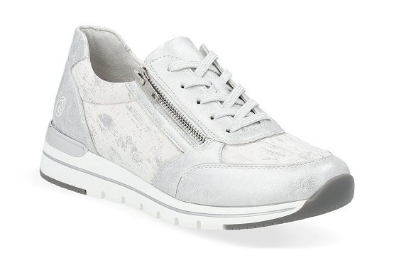 Remonte baskets sneakers r6700.91 cuir weiss5987301_1