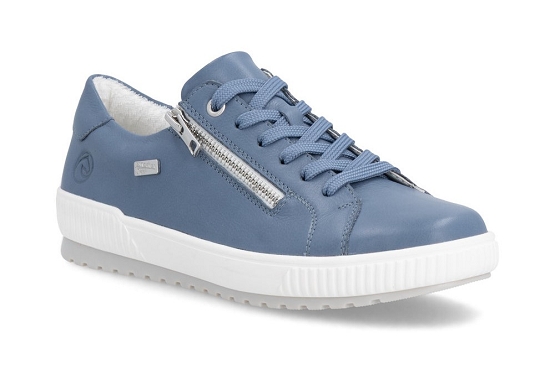 Remonte baskets sneakers d0700.16 cuir jeans5987401_1