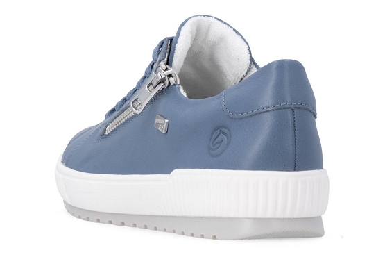Remonte baskets sneakers d0700.16 cuir jeans5987401_3