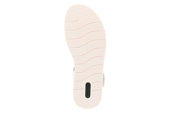 Remonte sandales nu pieds d2049.83 cuir blanc5987501_4