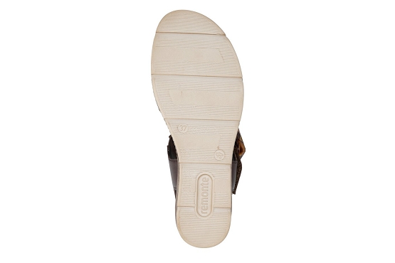 Remonte sandales nu pieds d2l53.25 cuir noir5987701_4