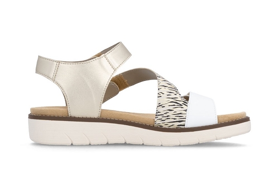 Remonte sandales nu pieds d2050.94 cuir beige5987801_2