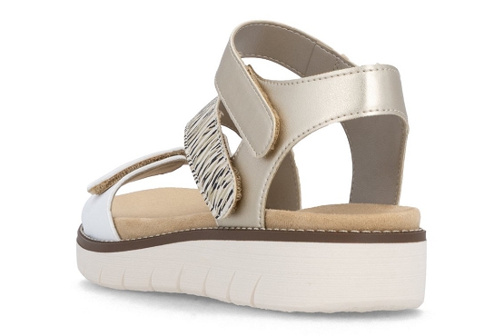 Remonte sandales nu pieds d2050.94 cuir beige5987801_3