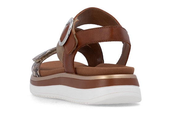 Remonte sandales nu pieds d1j64.25 cuir brown5987901_3
