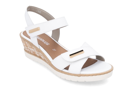Remonte sandales nu pieds r6266.80 cuir blanc5988101_1