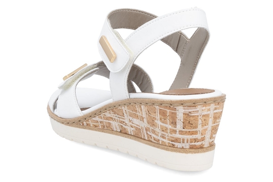 Remonte sandales nu pieds r6266.80 cuir blanc5988101_3