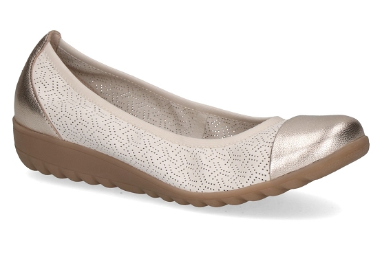 Caprice ballerines 22103.42.658 cuir beige5988401_1