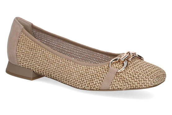 Caprice ballerines 22503.42.311 cuir beige5988501_1