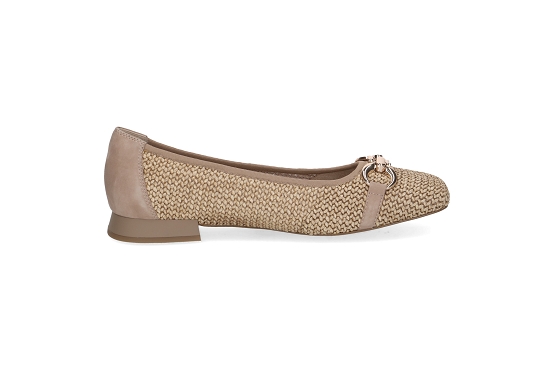 Caprice ballerines 22503.42.311 cuir beige5988501_3