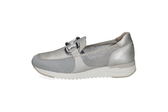 Caprice mocassins 24536.42.960 cuir platine5989001_2