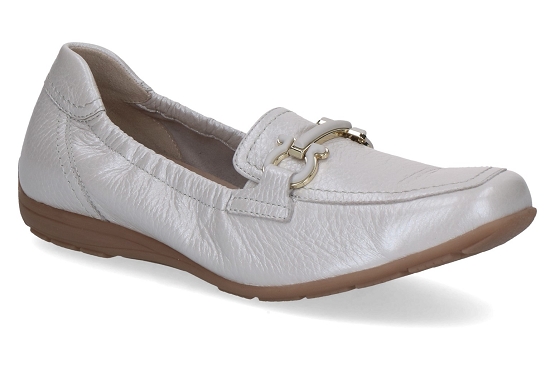 Caprice mocassins 24654.42.131 cuir blanc5989101_1