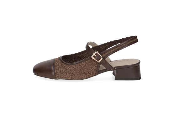 Caprice escarpins 29604.46.329 cuir marron5989601_2