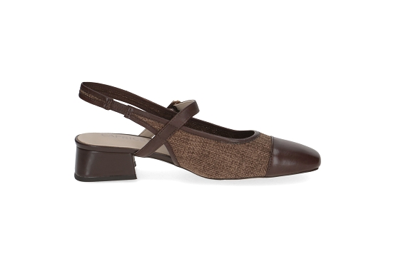 Caprice escarpins 29604.46.329 cuir marron5989601_3