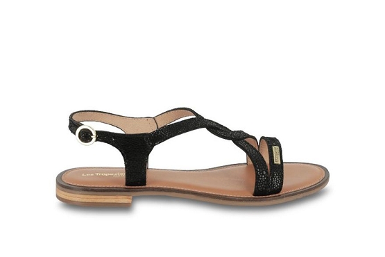 Les tropeziennes sandales nu pieds c330736 hastral noir5990901_2