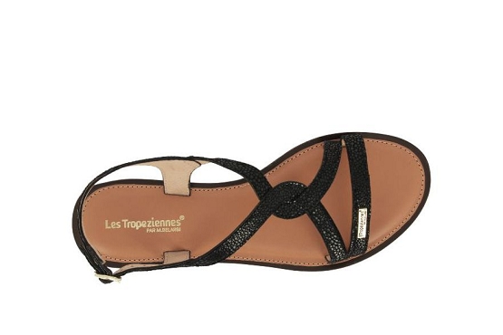 Les tropeziennes sandales nu pieds c330736 hastral noir5990901_3