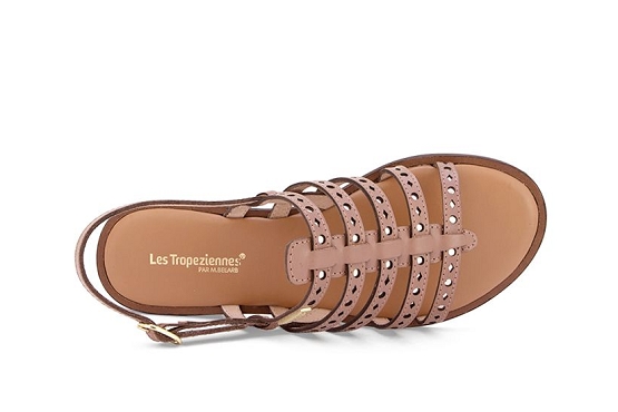 Les tropeziennes sandales nu pieds c331398 helectron cappucino5991301_3