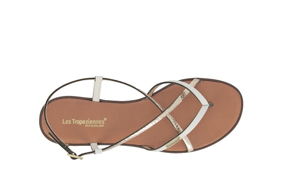 Les tropeziennes sandales nu pieds c330724 monagum blanc5991501_3