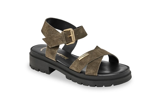 Les tropeziennes sandales nu pieds c330253 tihasued kaki5991801_1