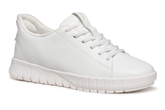 Geox baskets sneakers d657sc c1000 blanc6000601_1