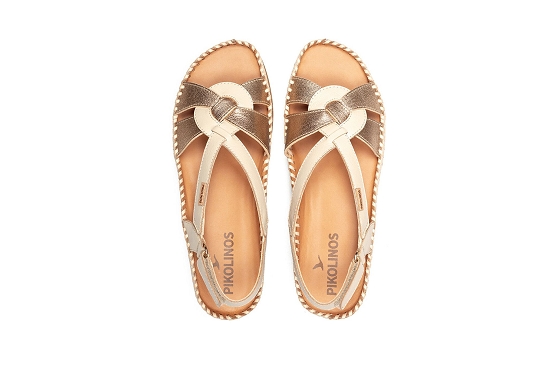 Pikolinos sandales nu pieds cadaques w8k.1839c1 cuir marfil6001801_5