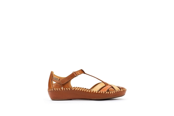 Pikolinos sandales nu pieds p.vallarta 655.0732c5 cuir brandy6001901_2