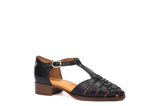 Pikolinos sandales nu pieds valencia w7d.1835 cuir noir6002301_1